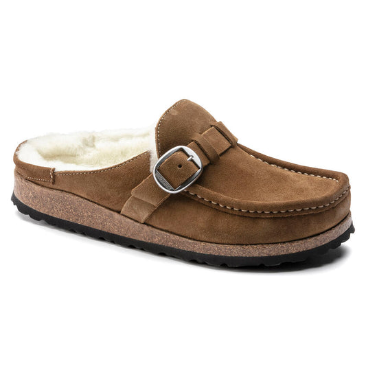 Birkenstock Buckley Shearling Tea Suede