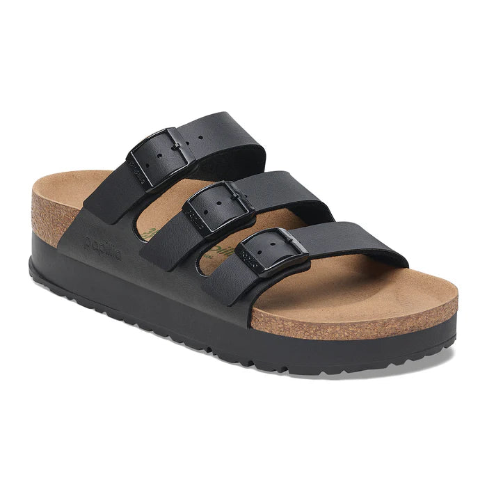 Papillio Florida Platform Vegan black Birko-Flor by Birkenstock