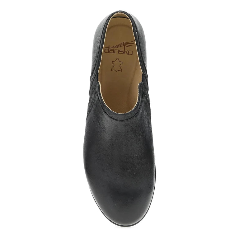 Dansko Cheryl Black Burnished Nubuck