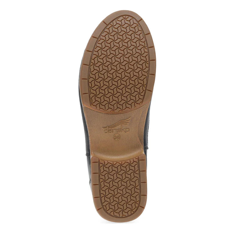 Dansko Michele Black Milled Leather