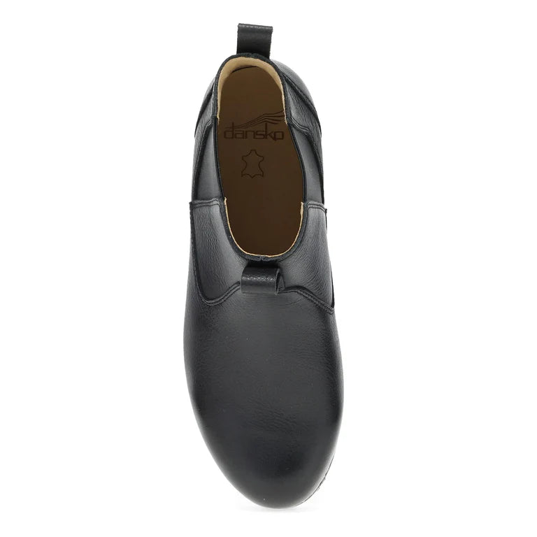 Dansko Michele Black Milled Leather