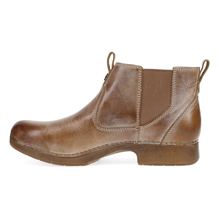 Dansko Michele Tan Brush Off Leather