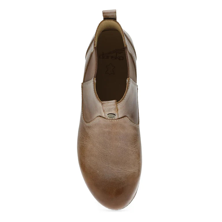 Dansko Michele Tan Brush Off Leather