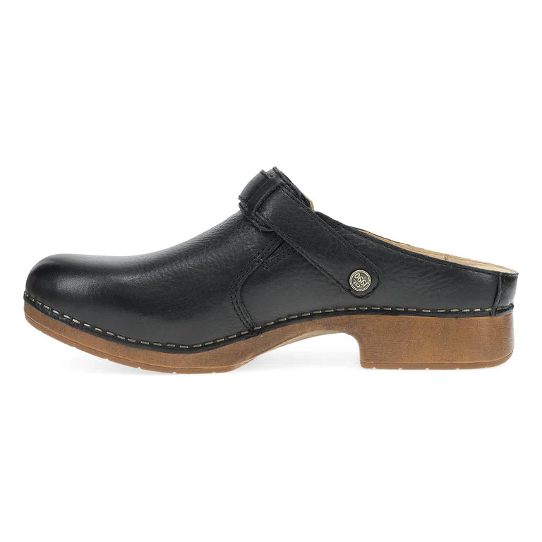 Dansko Millie Black Waxy Milled Leather