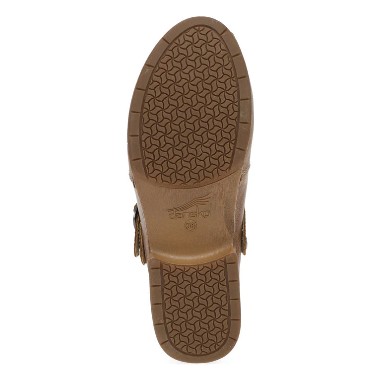 Dansko Millie Tan Brush Off Leather