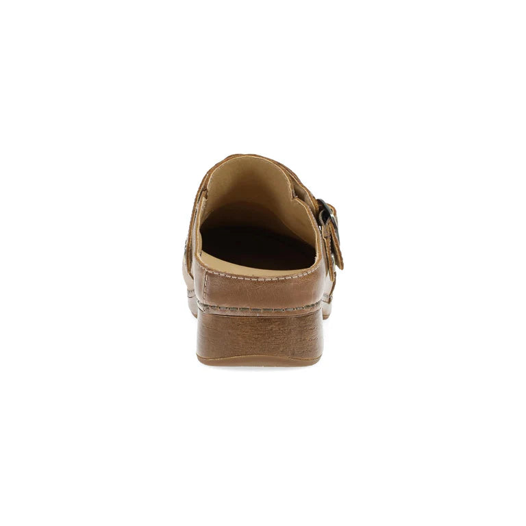 Dansko Millie Tan Brush Off Leather