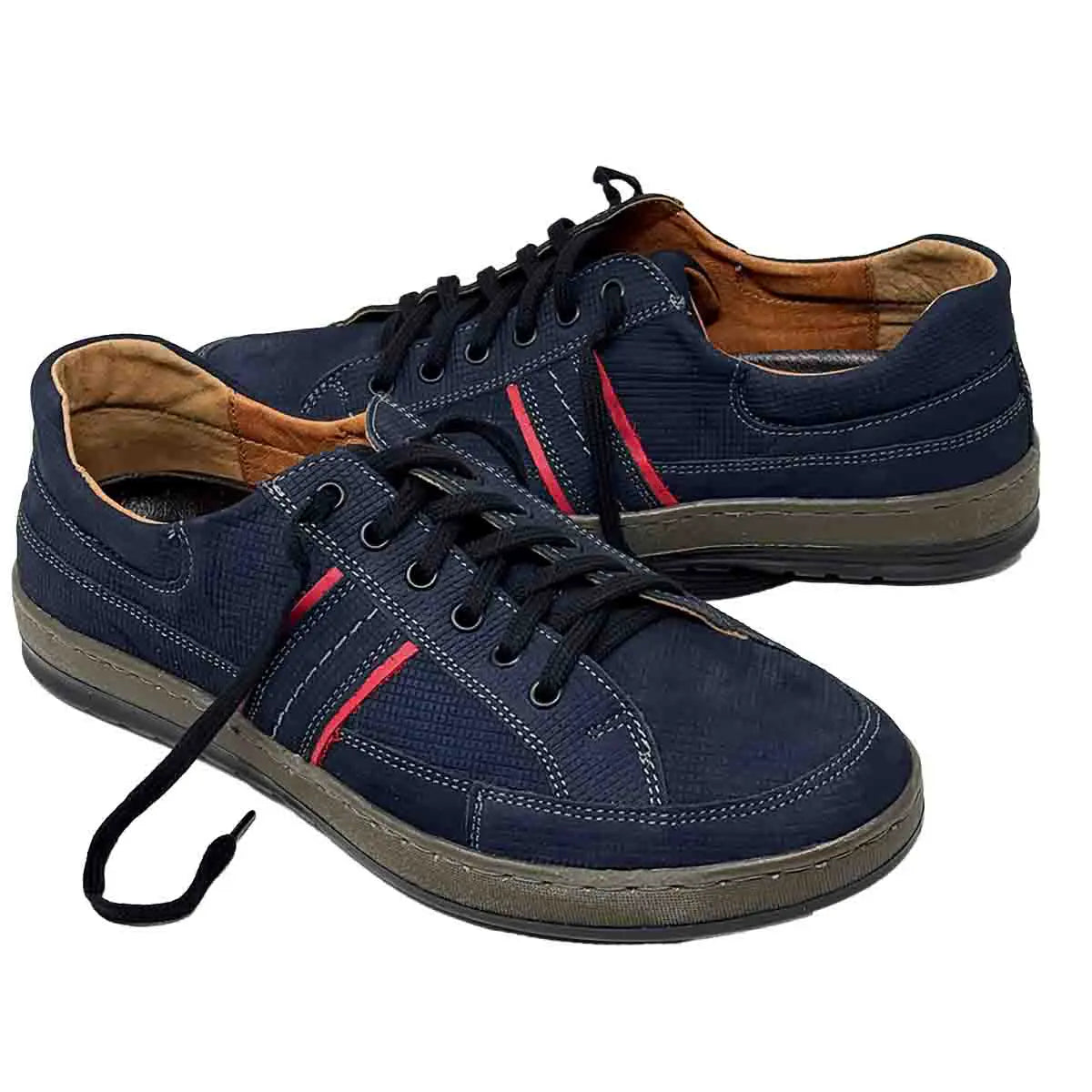 V-Italia 150 Blue Stamped Leather
