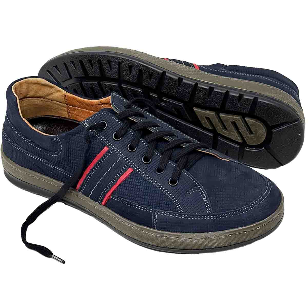 V-Italia 150 Blue Stamped Leather