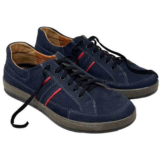 V-Italia 150 Blue Stamped Leather