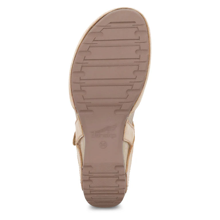 Dansko Tiffani Tan Milled Burnished