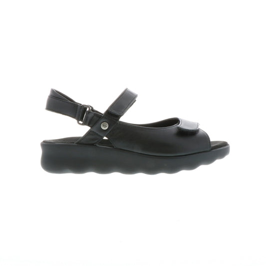 Wolky Pichu Black Leather