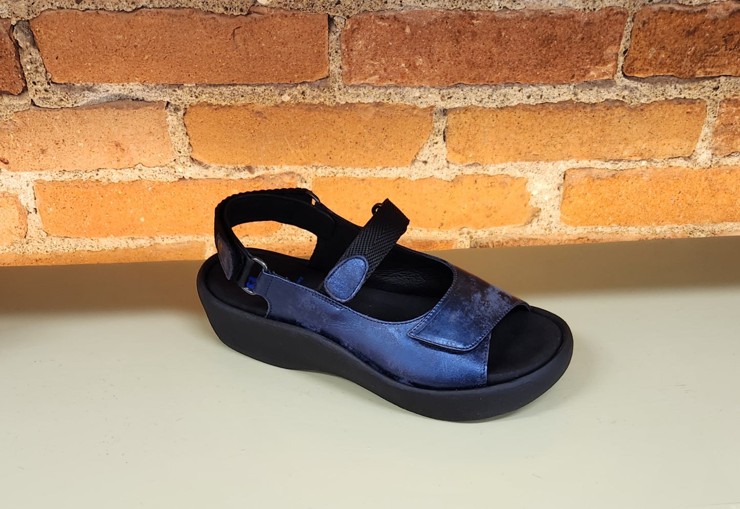 Wolky Jewel Navy Amalia Nubuck