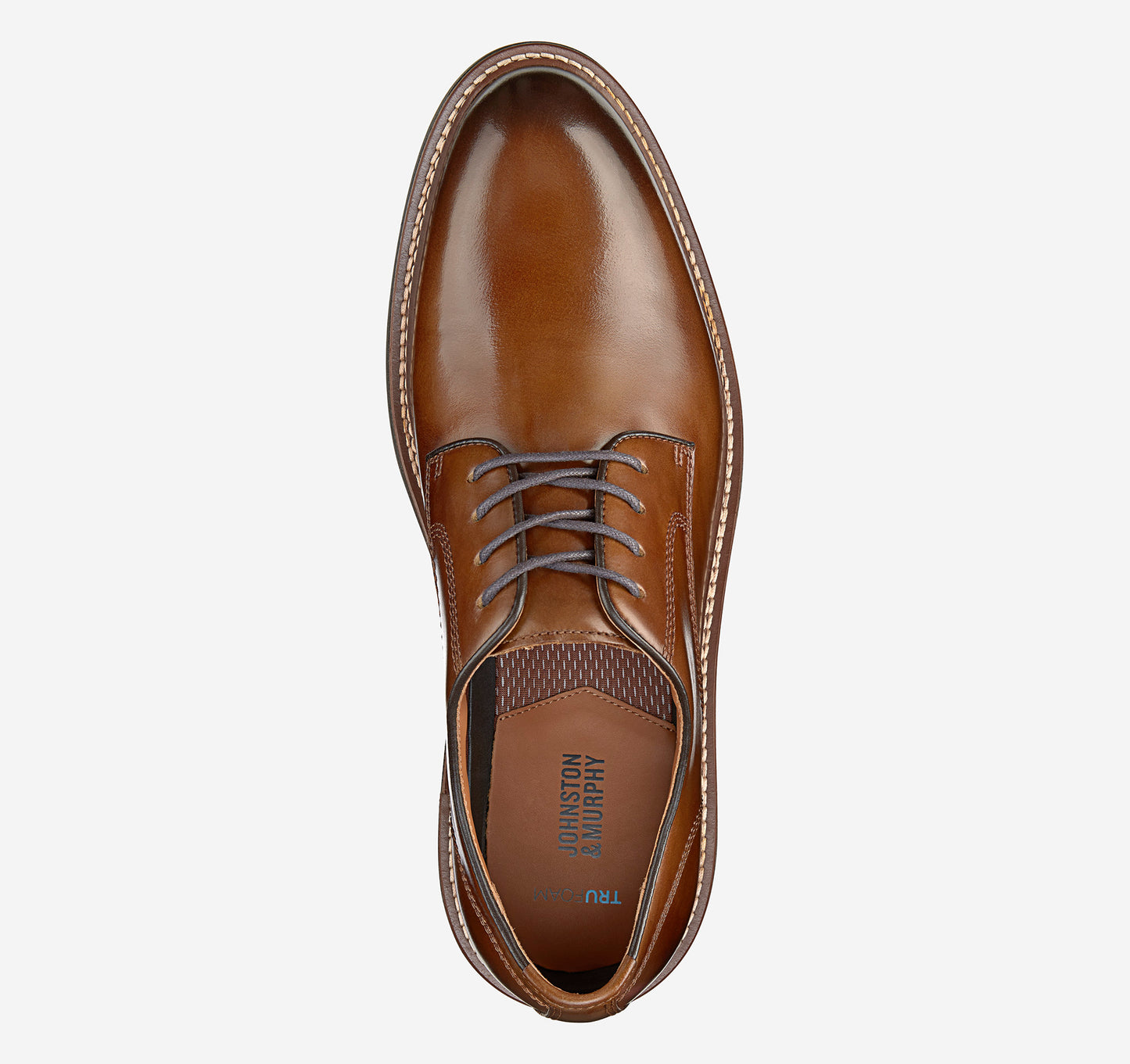Johnston & Murphy Upton Dress Tan Full Grain
