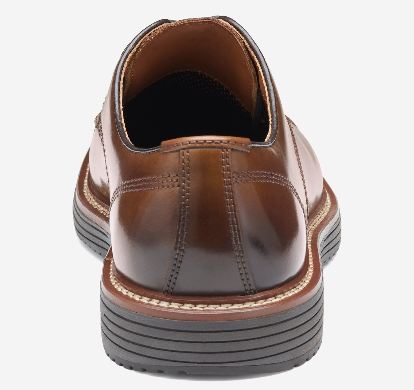 Johnston & Murphy Upton Cap Toe Tan Full Grain