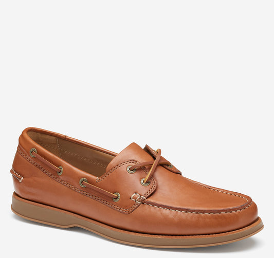 Monaco 2-eye Boat Shoe Tan