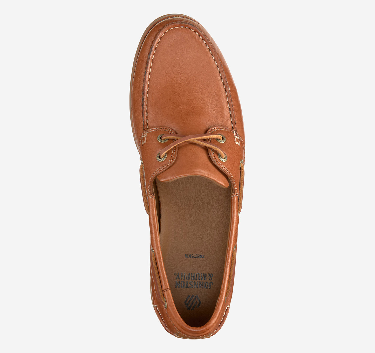 Monaco 2-eye Boat Shoe Tan