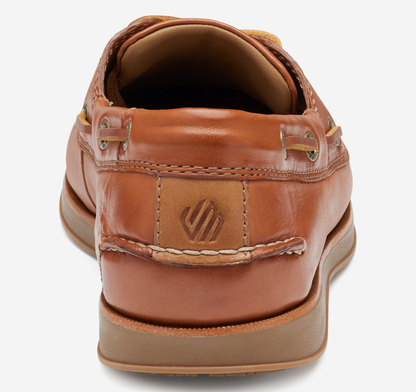 Monaco 2-eye Boat Shoe Tan