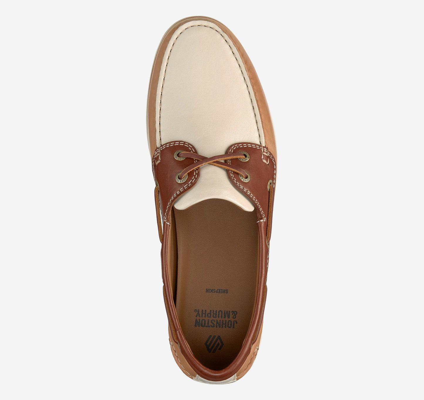 Monaco 2-eye Boat Shoe Tan Multi