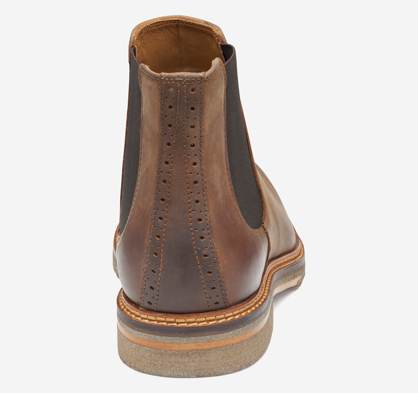 Johnston & Murphy Calder Chelsea Brown Oiled