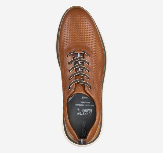 Johnston & Murphy Prentiss XC4 Embossed Tan Leather