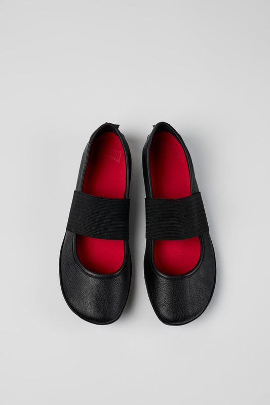 Camper Right Nina Ballet Black Leather