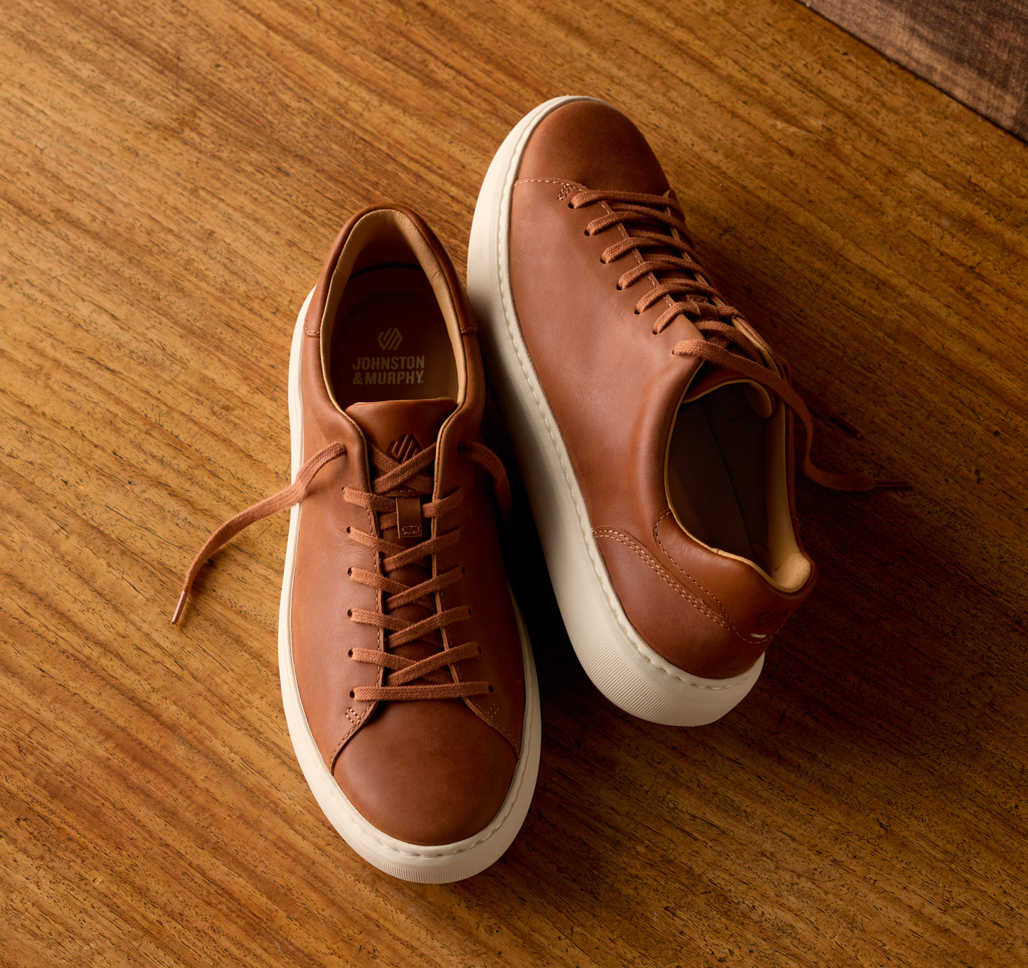 Johnston & Murphy Anders Lace Tan