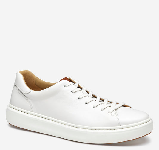 Johnston & Murphy Anders Lace White Leather