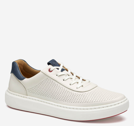 Johnston & Murphy Anders Perfed White