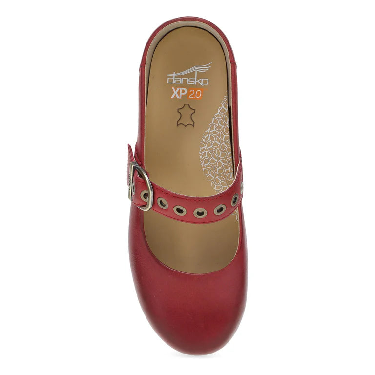 Dansko XP 2.0 Mary Jane Clog Red