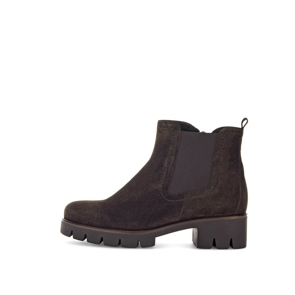 Gabor Chelsea Brown Suede