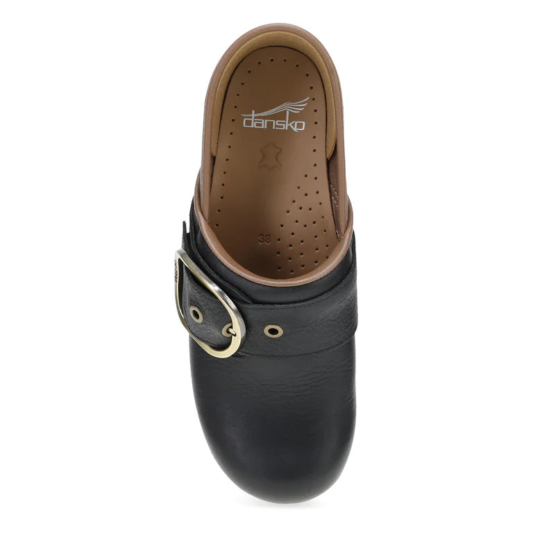 Danskp Pearson Black Tumbled Leather