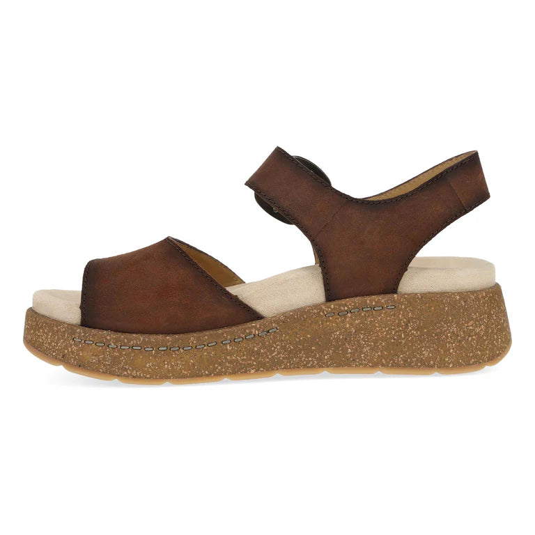 Dansko Bianca Brown Burnished Suede