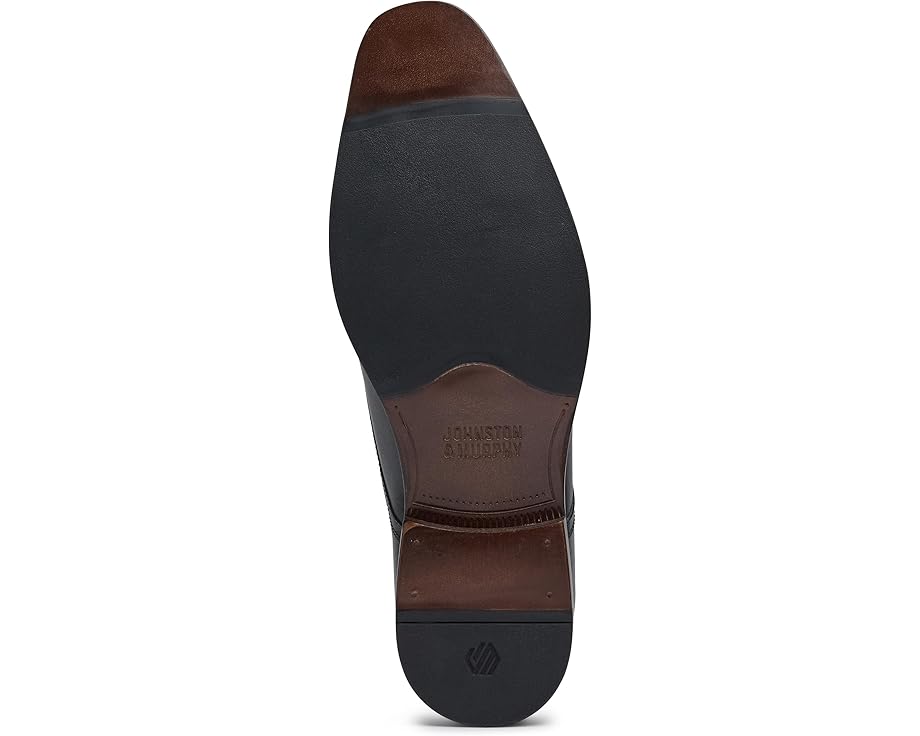 Johnston & Murphy Richland Cap Toe Black