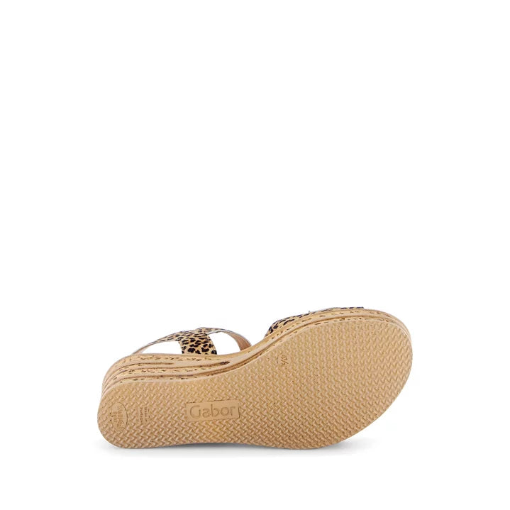 Gabor 653 Sandal Leopard