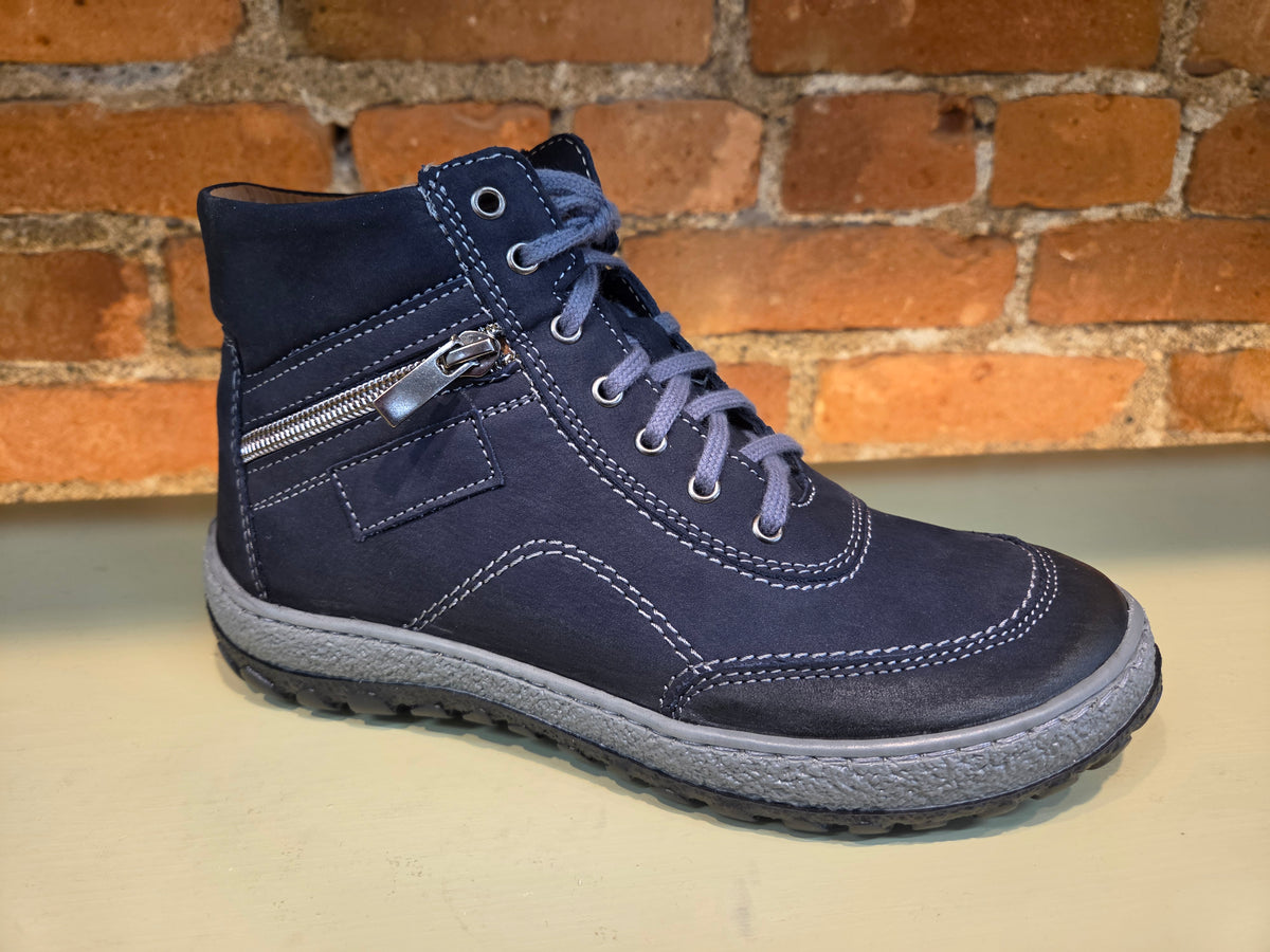 V-Italia Kiki 2 Blue Water Resistant Sneaker Boot