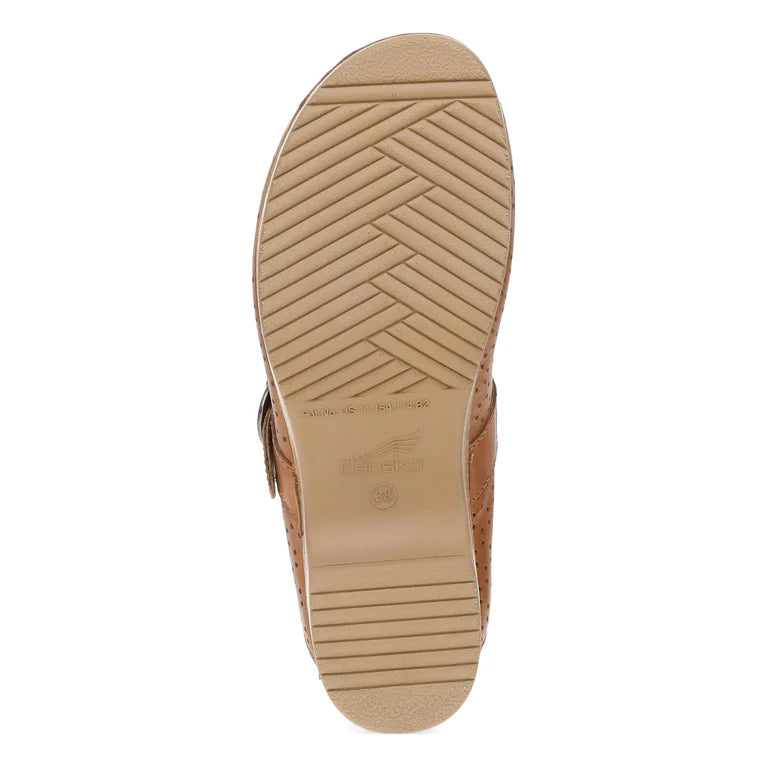 Dansko Blaire Tan Burnished