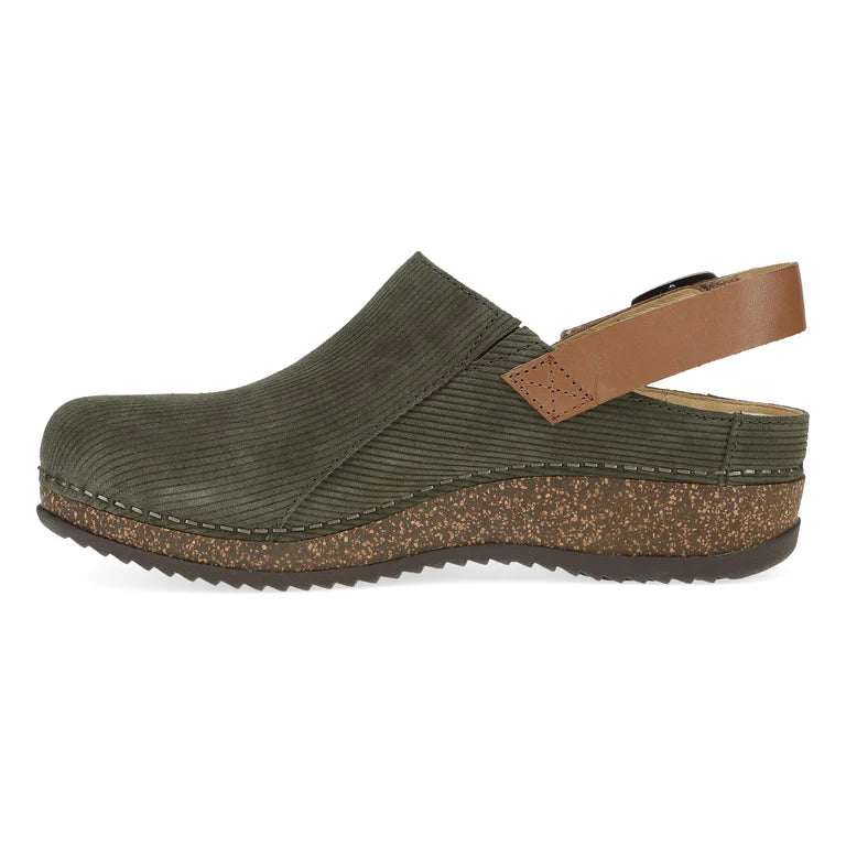 Dansko Merrin Olive Suede
