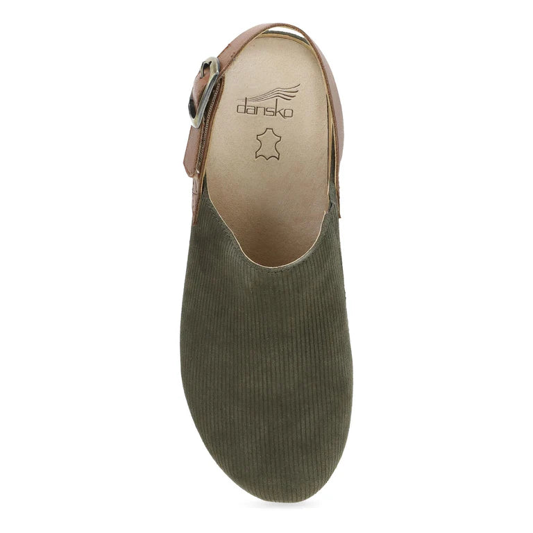 Dansko Merrin Olive Suede