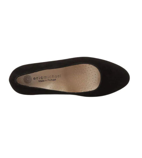 Eric Michael Abby Black Kid suede
