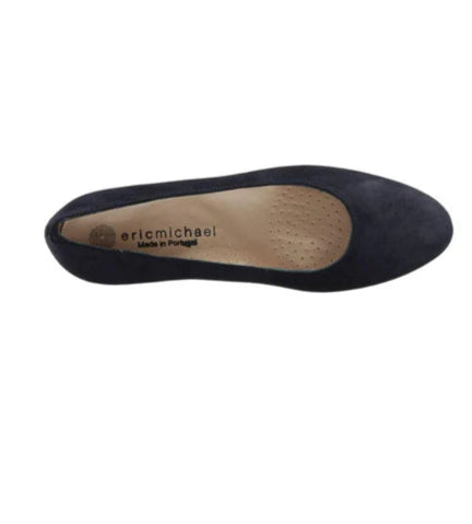 Eric Michael Abby Navy Kid suede