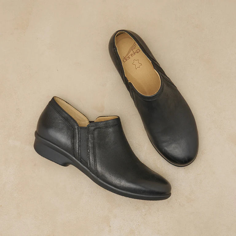 Dansko Cheryl Black Burnished Nubuck