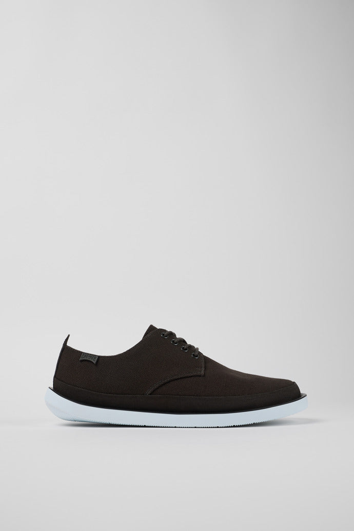 Camper Men's Wagon Blucher Grey Textile/Nubuck