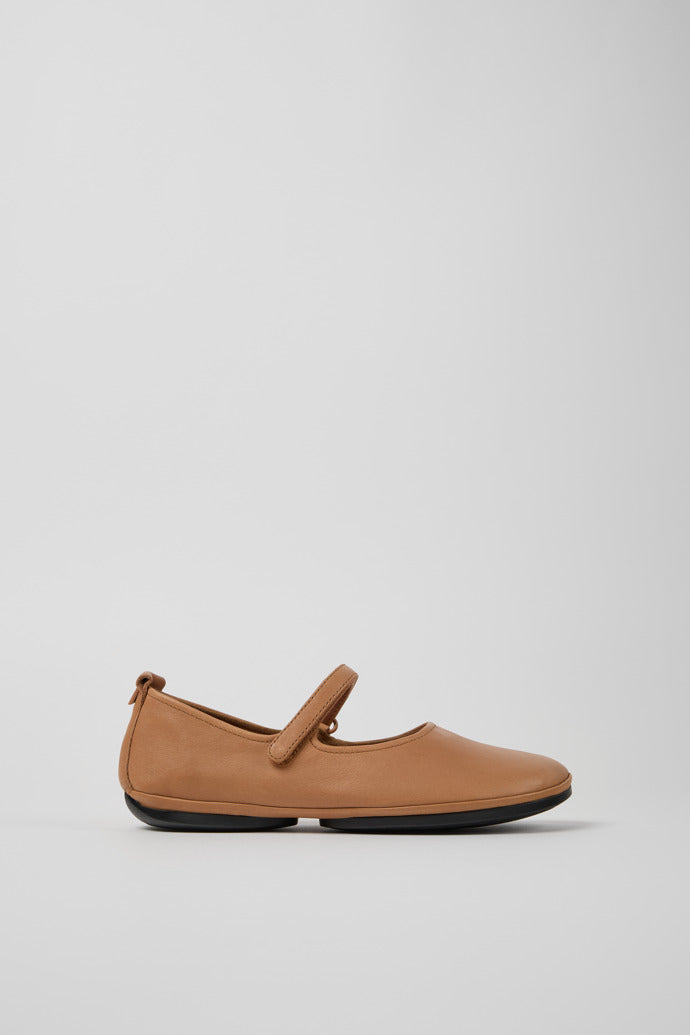 Camper Right Mary Jane Nude Leather