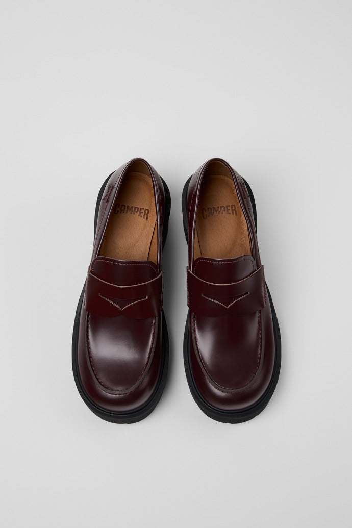 Camper Milah Women's Burgundy Loafer
