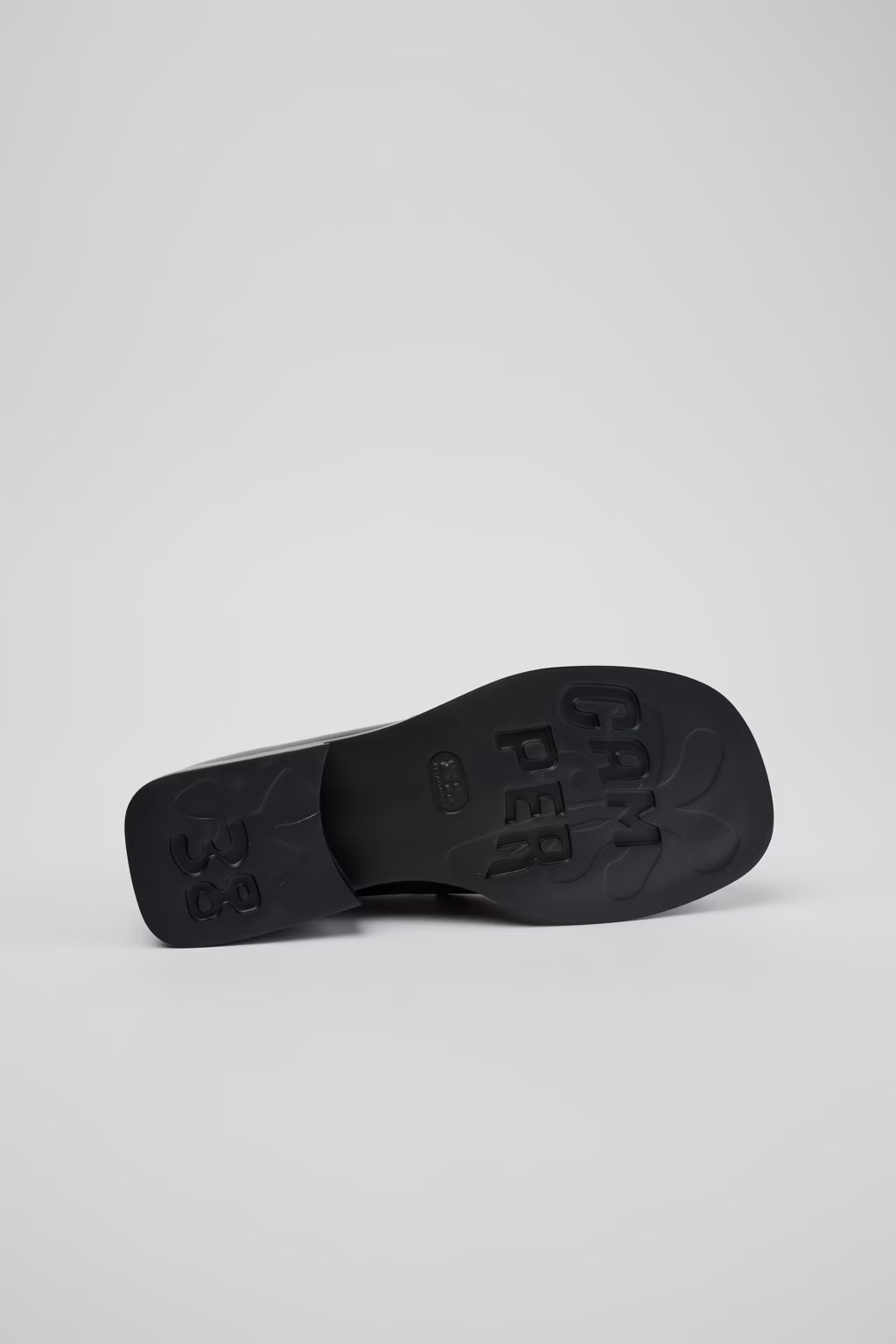 Camper Donna Black Leather Moc