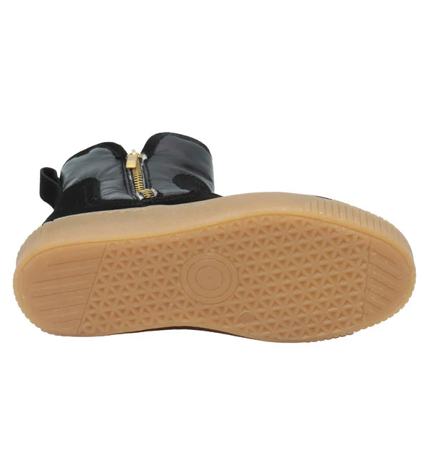 Eric Michael Polar Black Suede