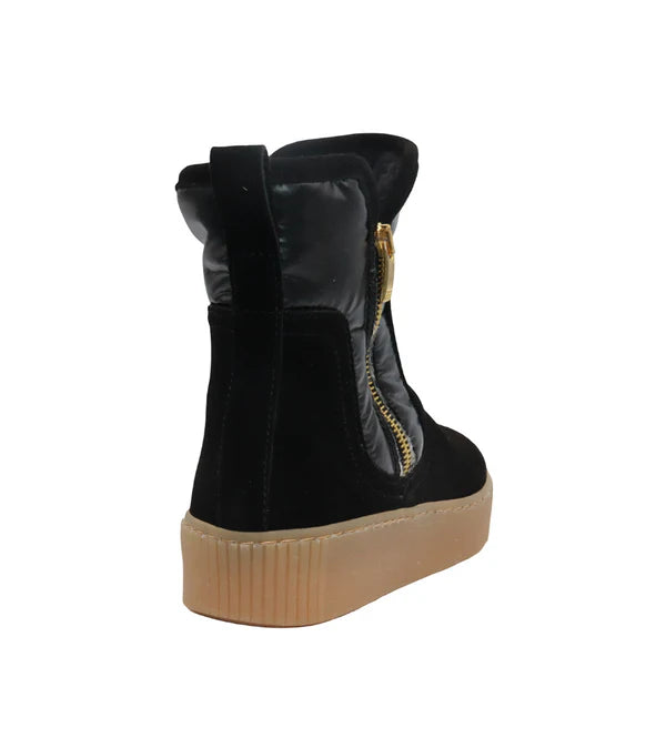 Eric Michael Polar Black Suede