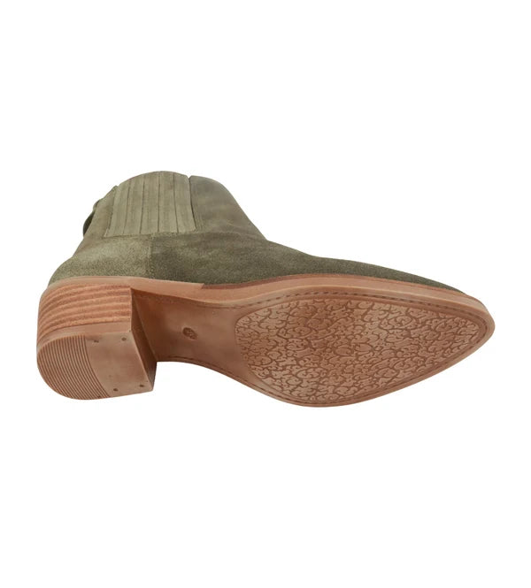 Eric Michael Sahara Green Suede