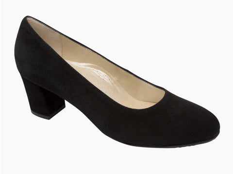 Eric Michael Abby Black Kid suede