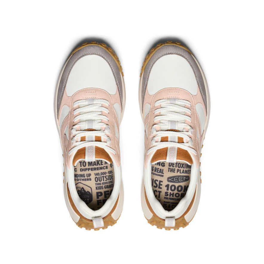 Keen KS86 Women's Leather Sneaker Maple/Cameo Rose